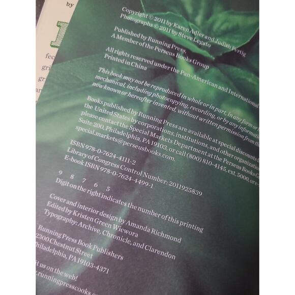 New The Gardener and the Grill Karen Adler Cook Book BBQ Judith Fertig Veggies - Picture 4 of 6